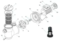 Argonaut AV75 Single Phase Pump Spares