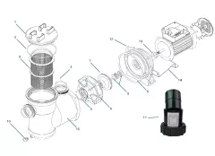 Image of Argonaut Pump Exploded Diagram