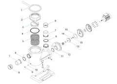 Image of Endurance Pump Exploded Diagram